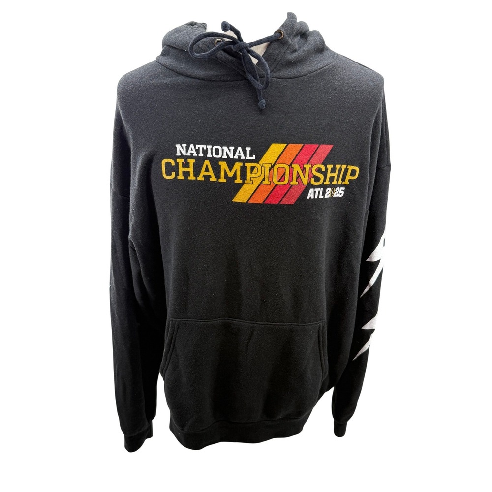 Aviator Nation NCAA National Championship ATL 2025 Hoodie Mens XL USA Made NEW